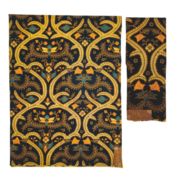 batik cetak model bagus hijau